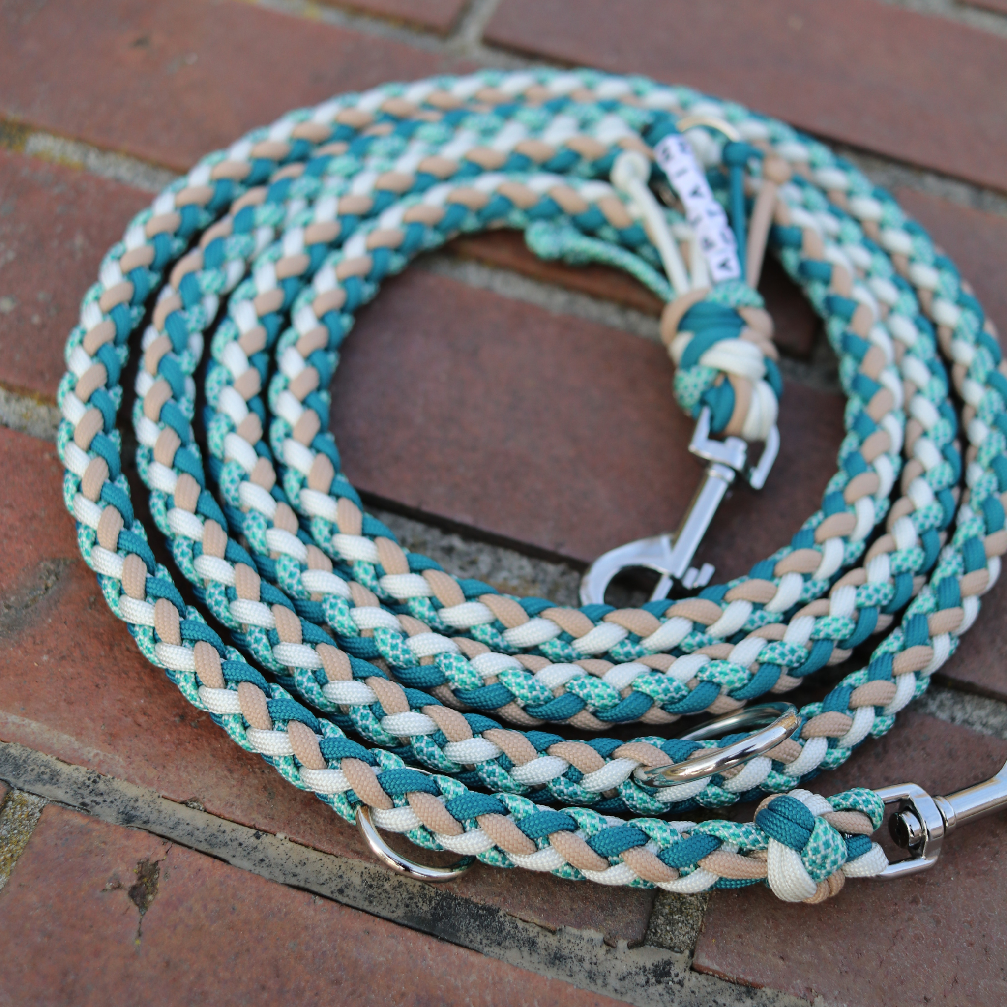 Paracordkombi in Beige und Teal