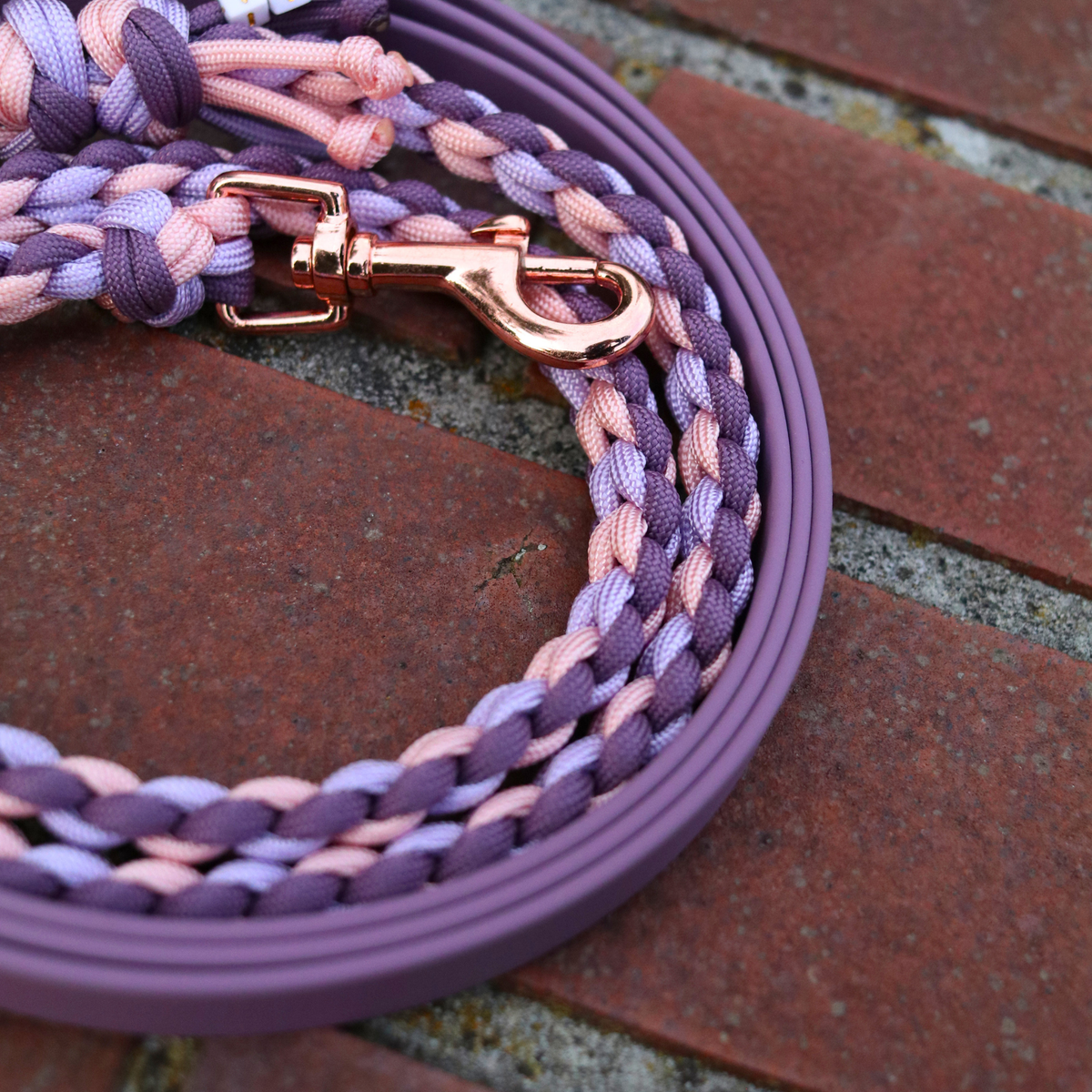 Paracordkombi in Mauve und Pink Quartz