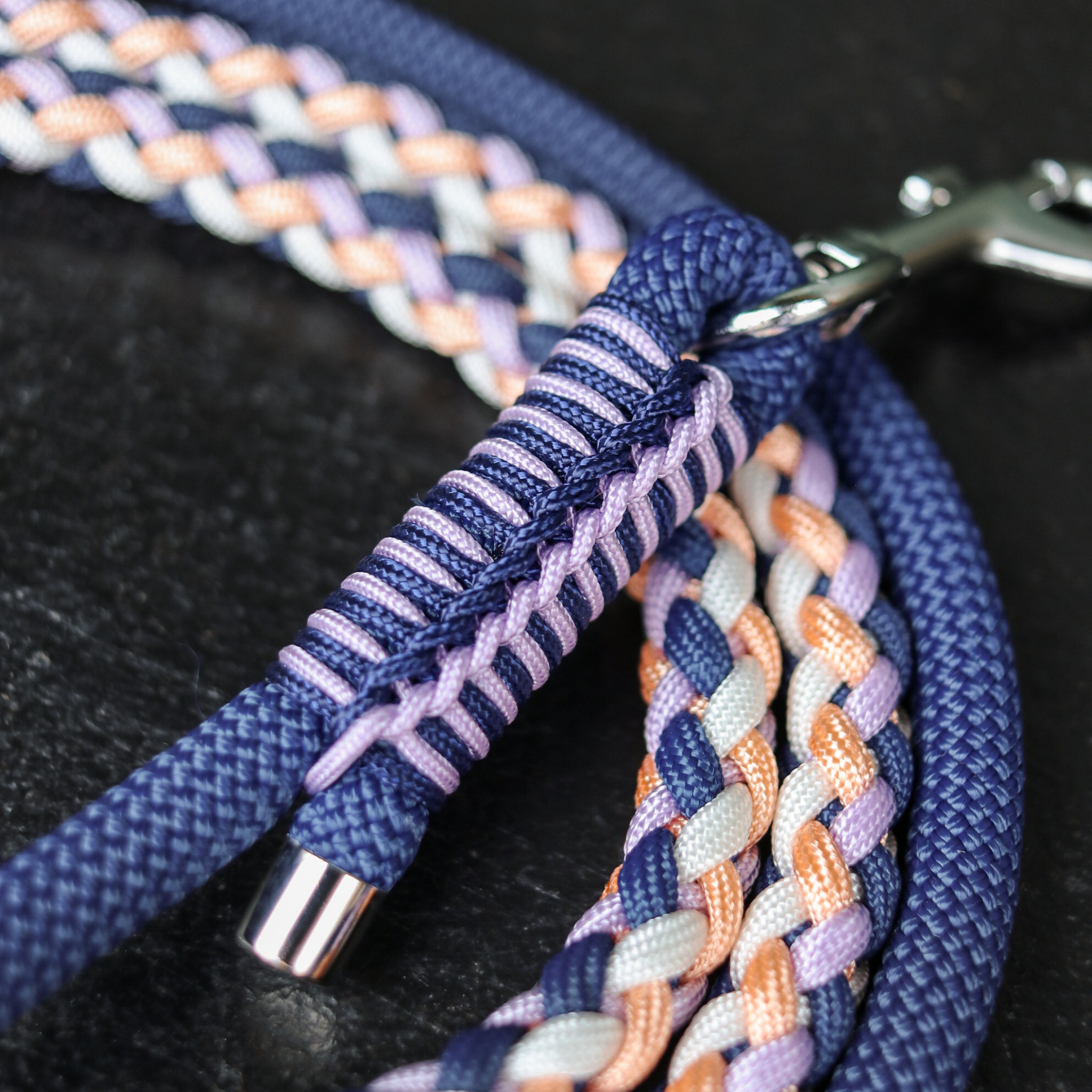 Paracordkombi in Blau und Lila