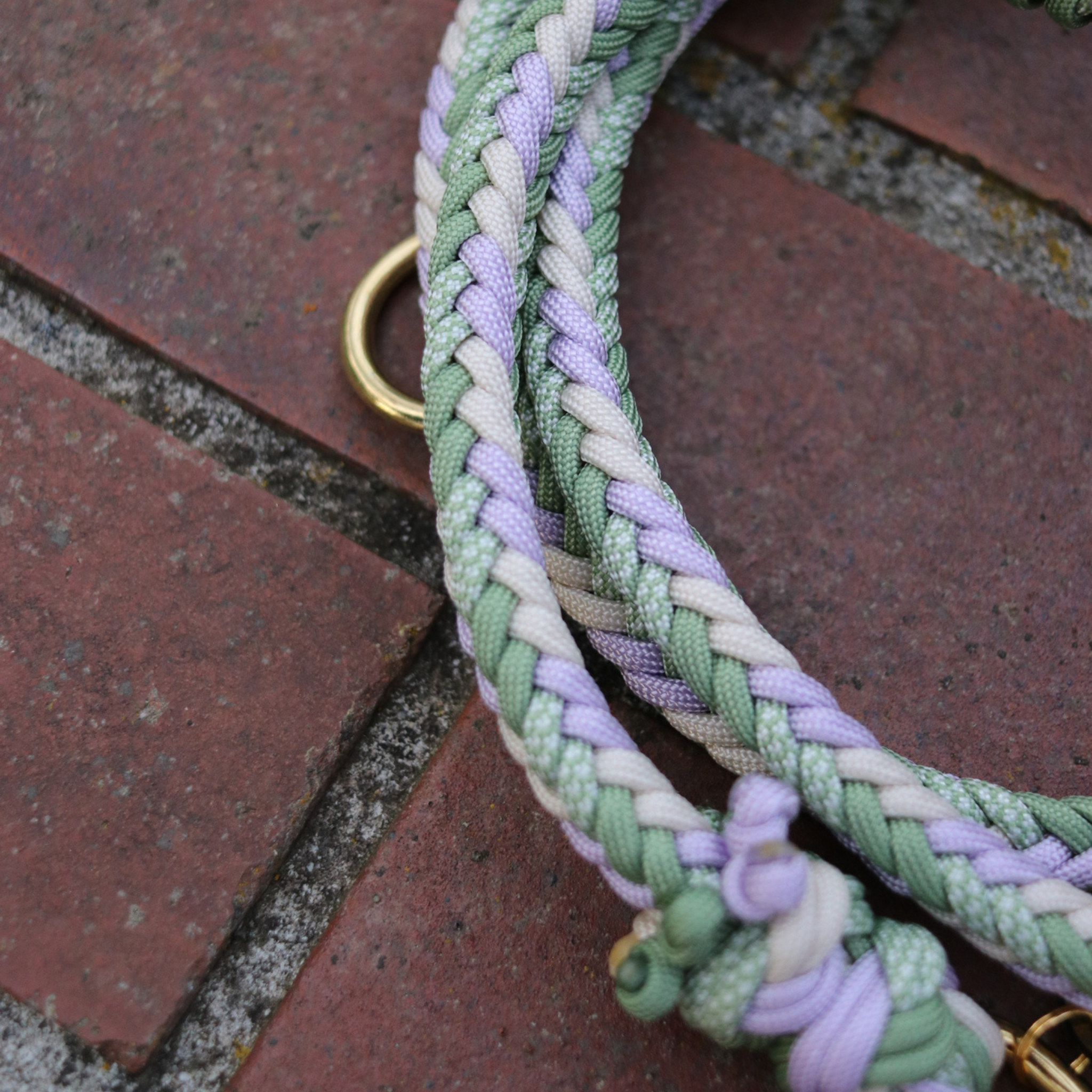 Paracordkombi in Guacamole und Pearl Lila