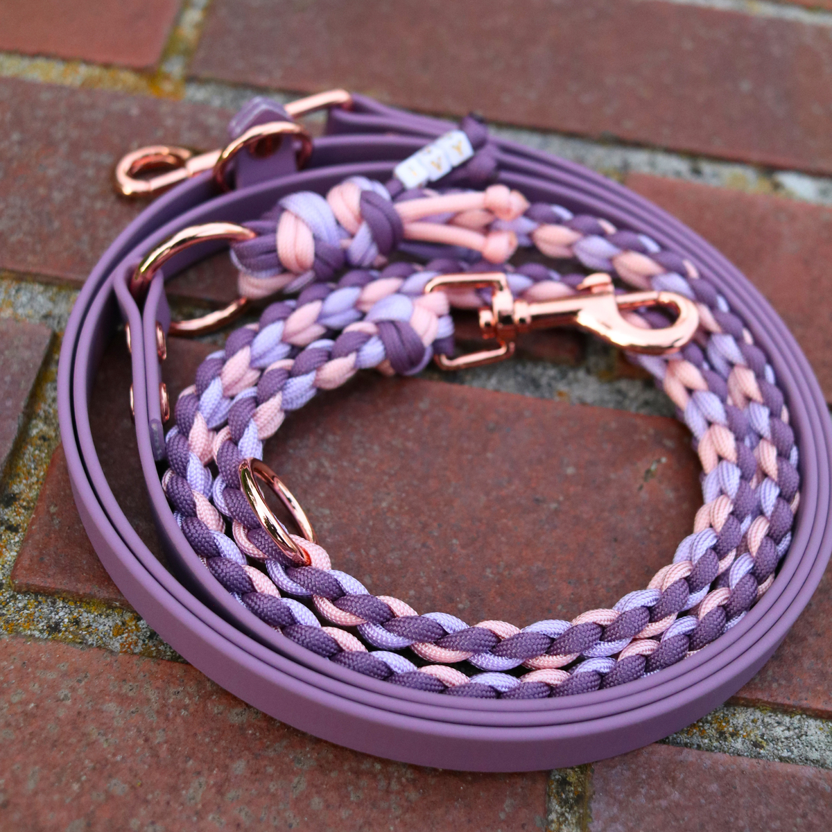 Paracordkombi in Mauve und Pink Quartz