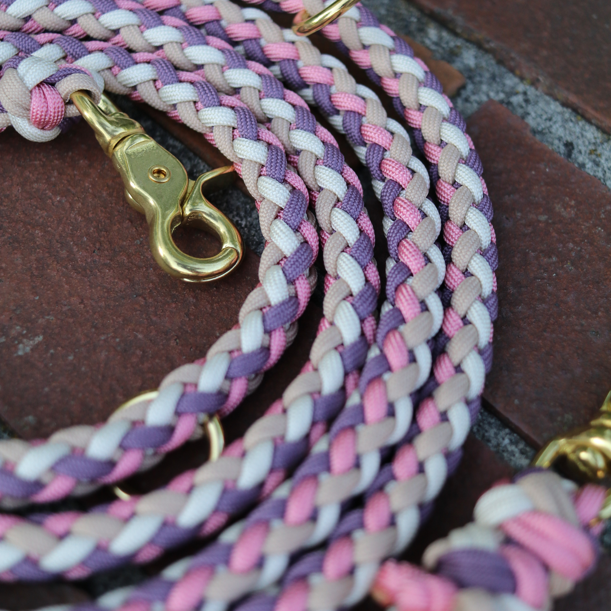 Paracordkombi in Mauve und Rosa