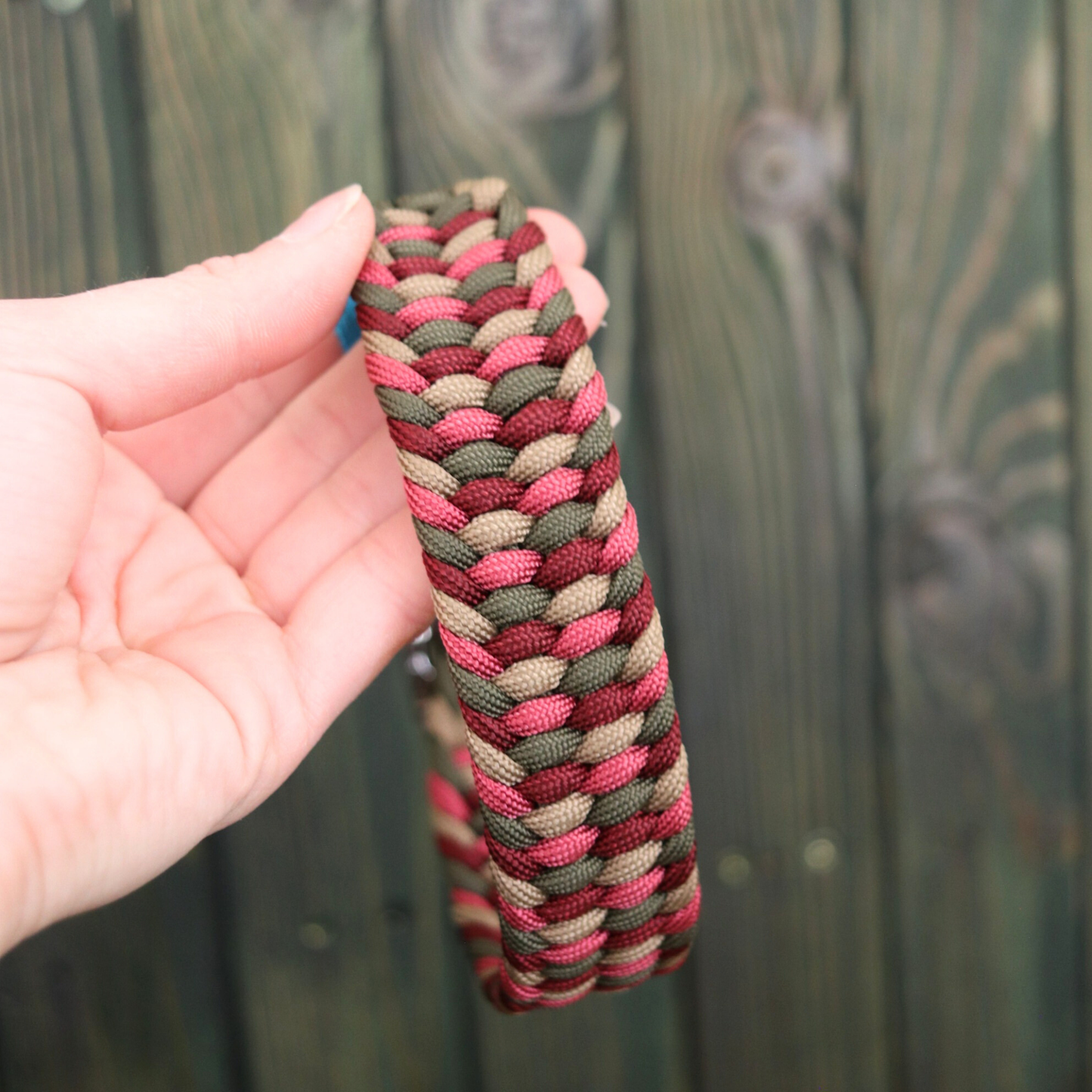 "Farbenspiel" in Olive und Merlot HU 30-34,5cm