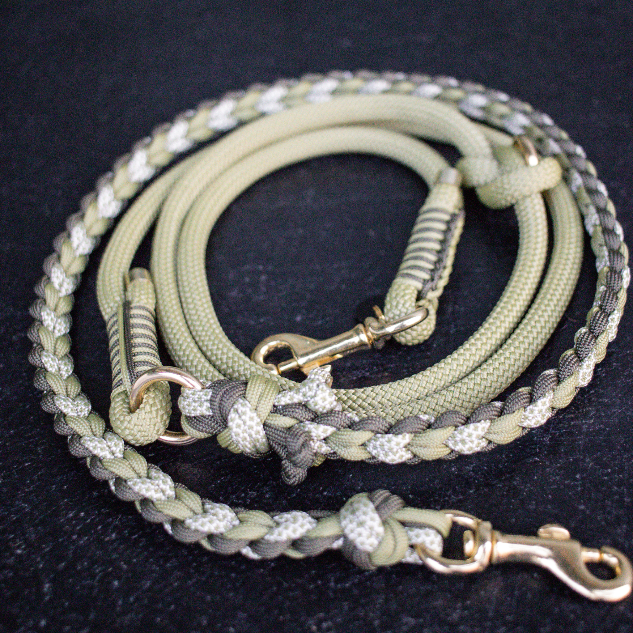 Sei Kreativ - Paracord/Tau Leine für kleine Hunde