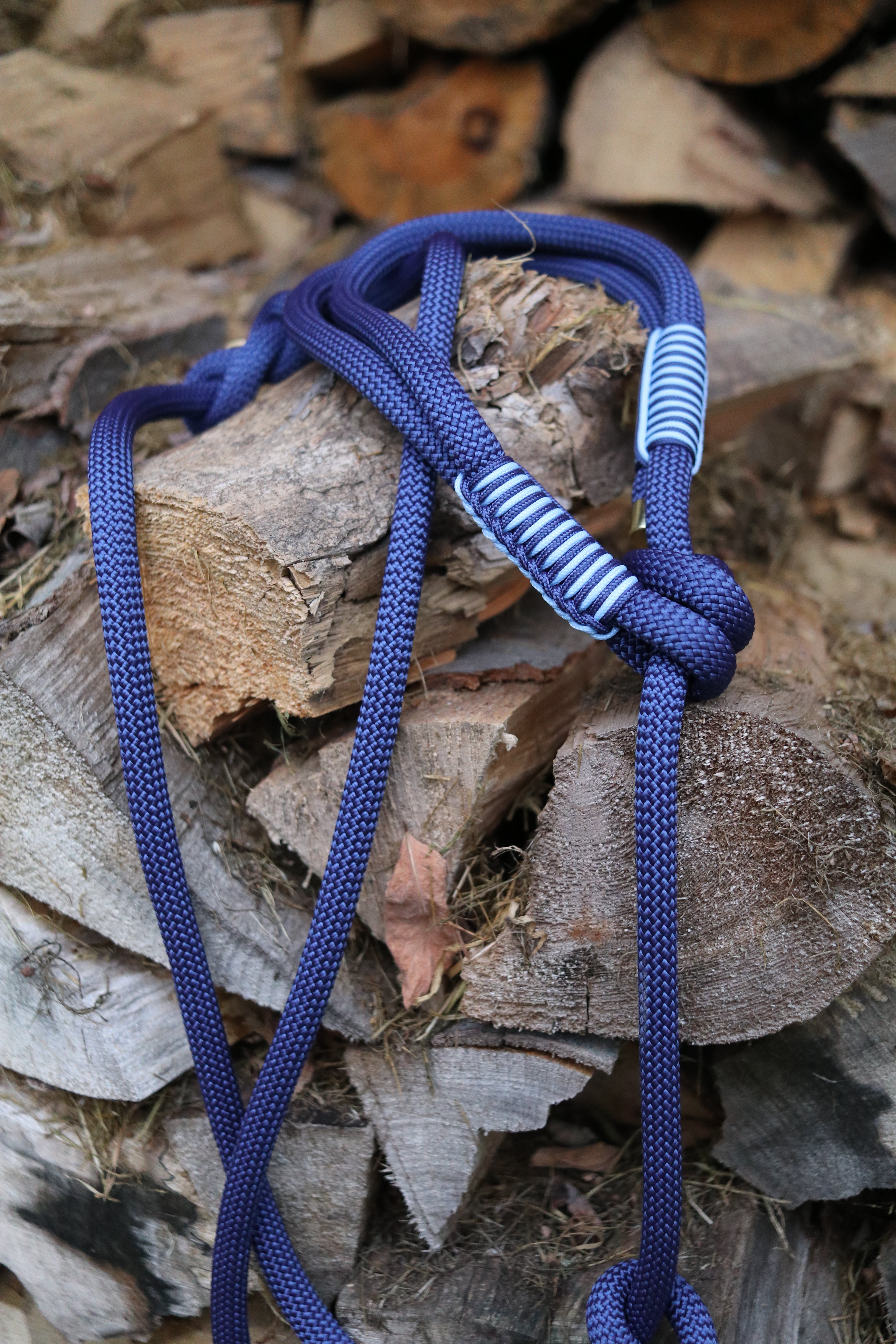 Retrieverleine Indigo mit Polar