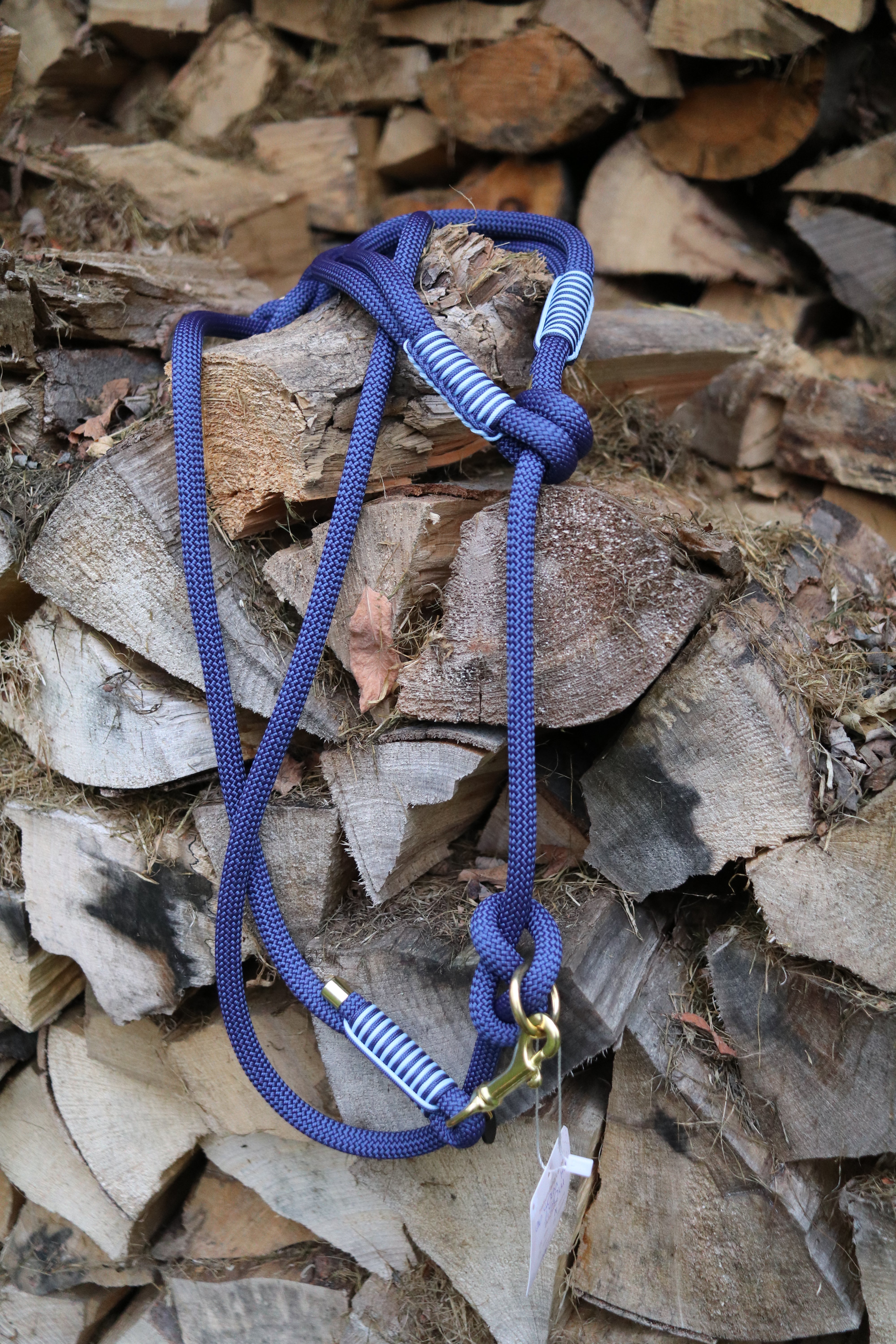 Retrieverleine Indigo mit Polar