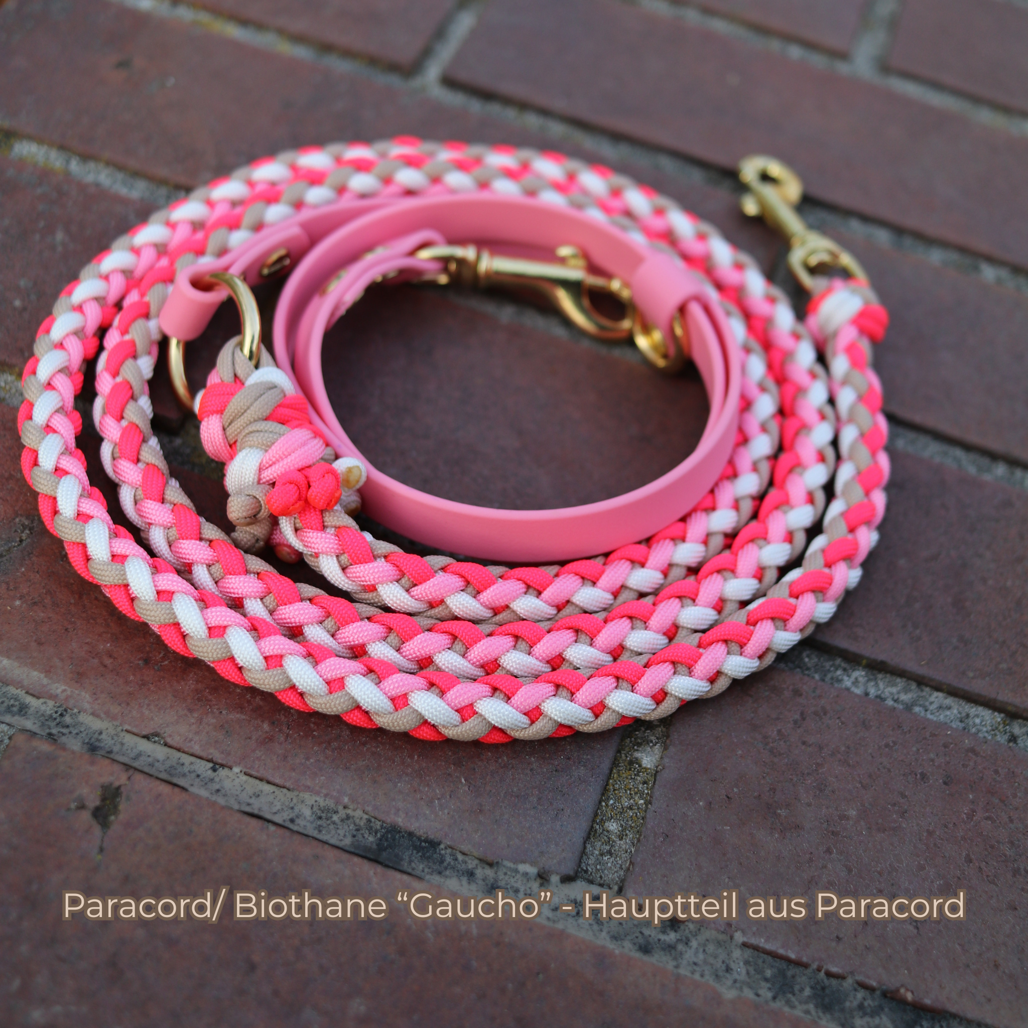 Sei Kreativ - Paracord/Biothane Leine