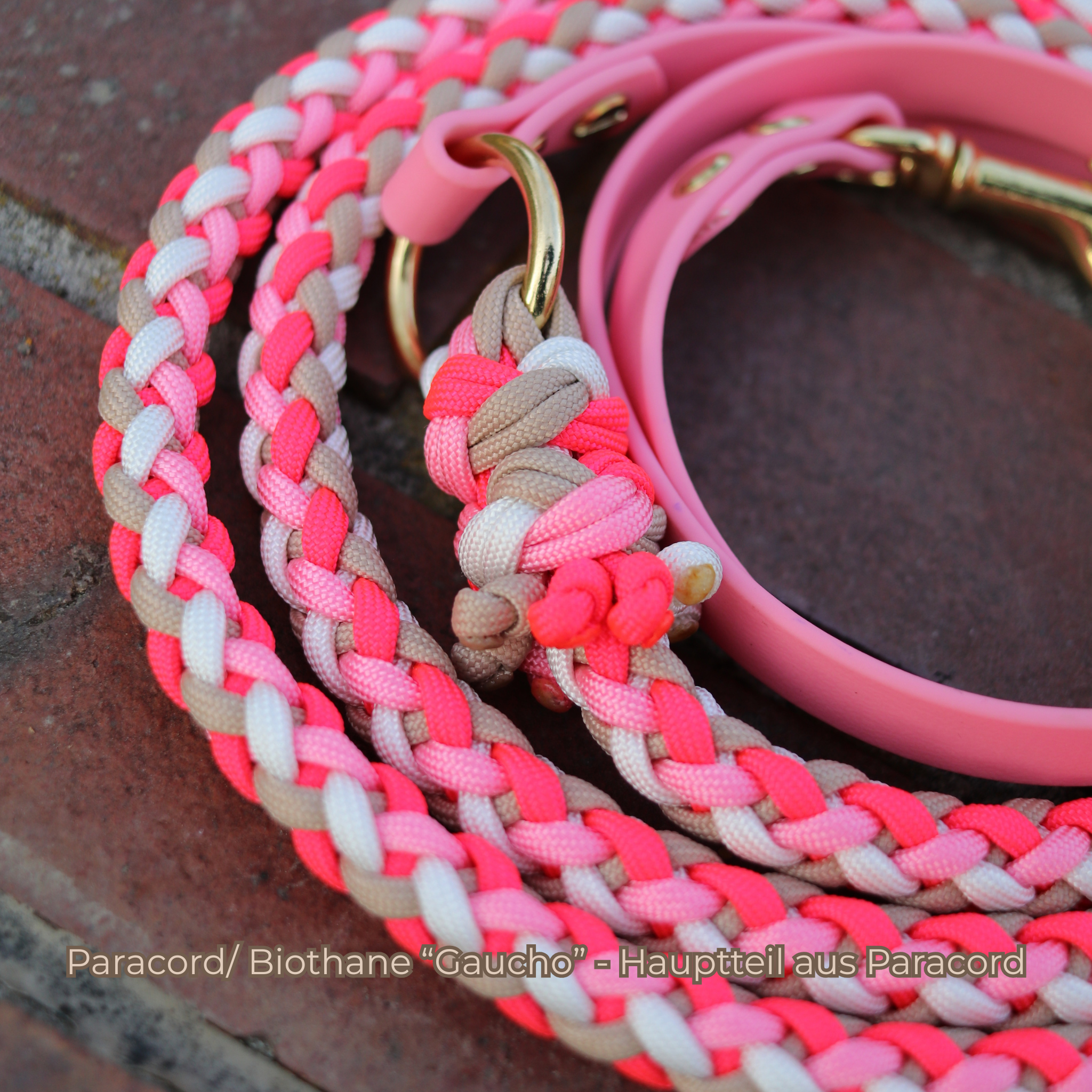 Sei Kreativ - Paracord/Biothane Leine