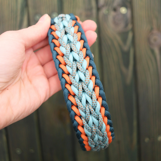 "Juno" in Teal und Orange HU 33-38cm