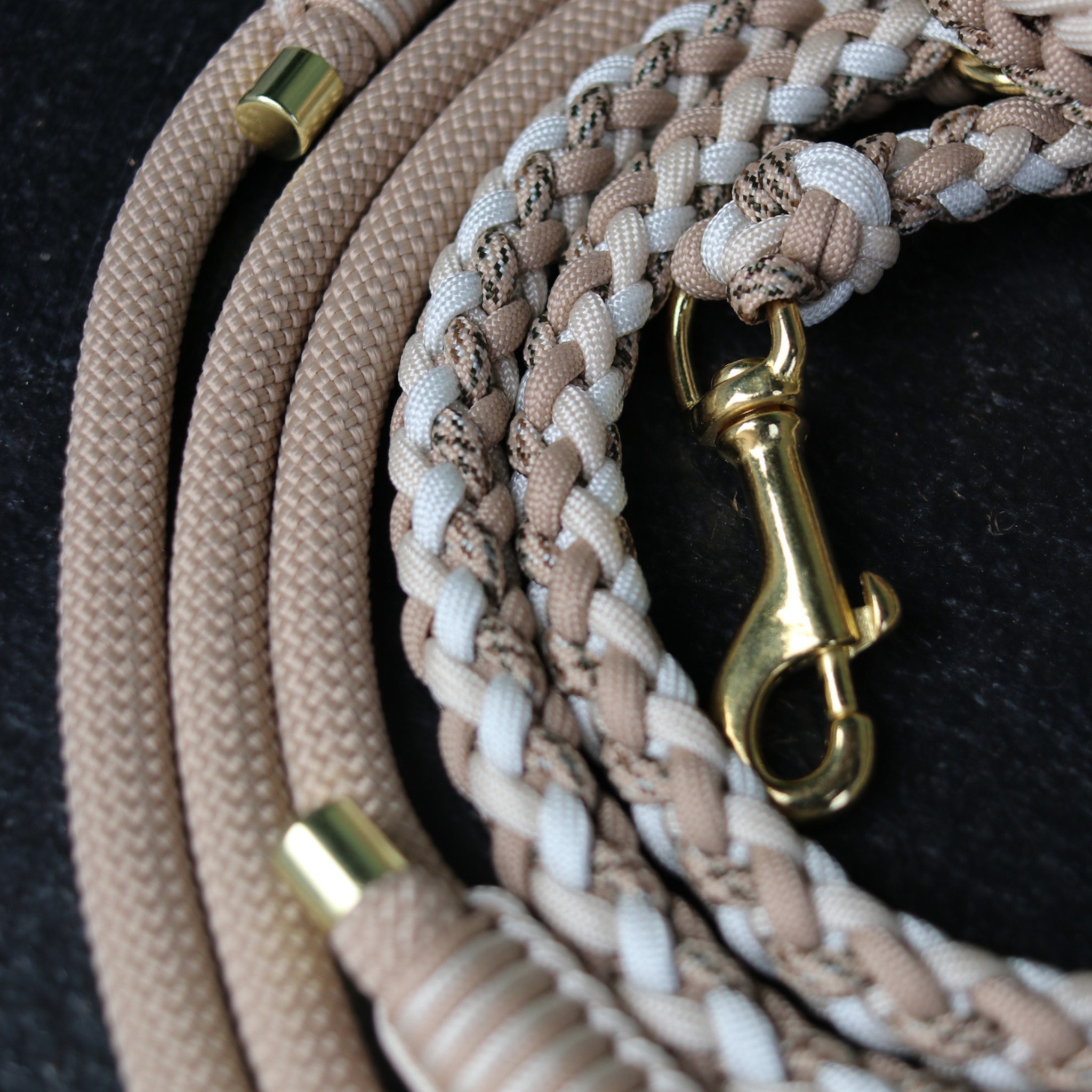 Paracordkombi in Mocca und Cream