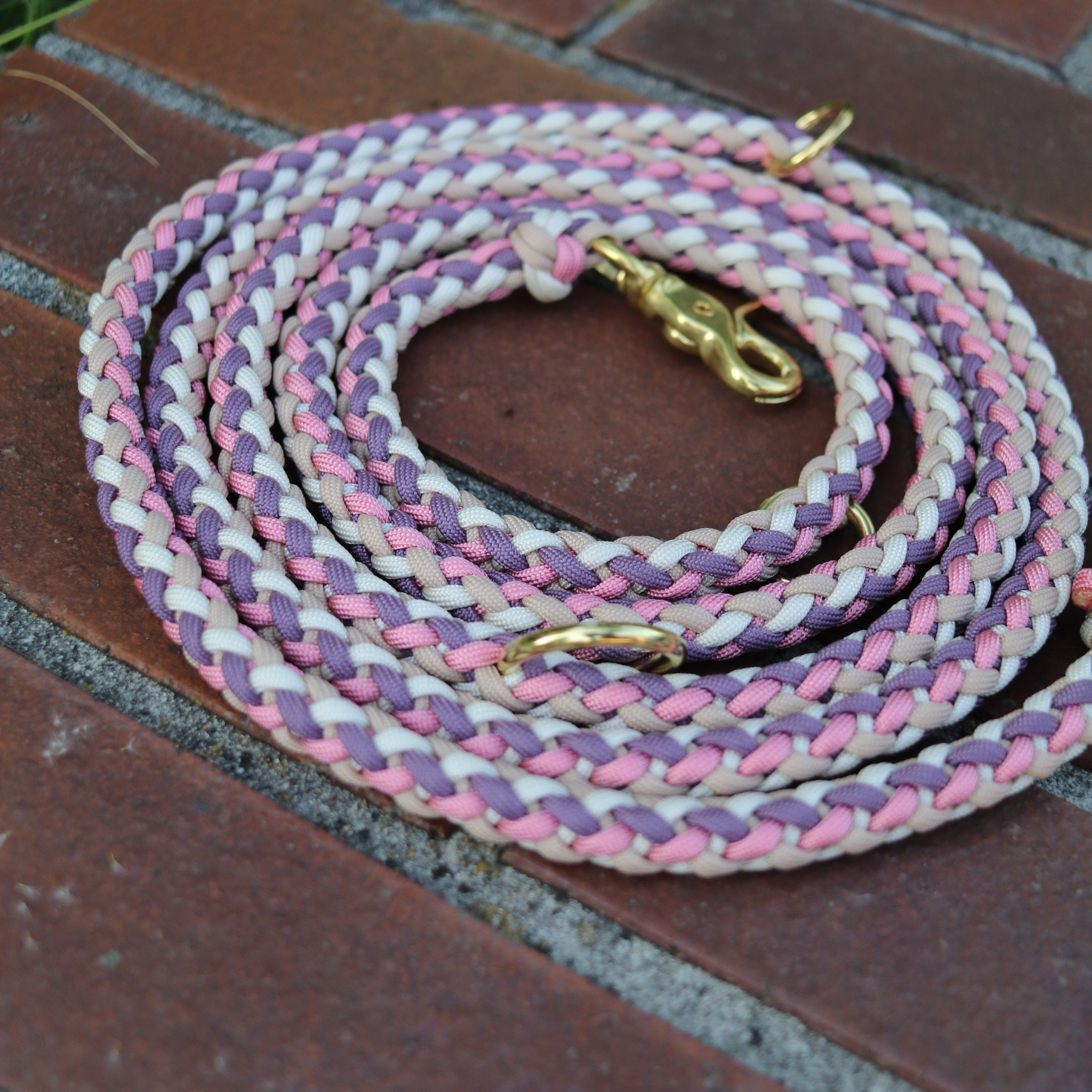 Paracordkombi in Mauve und Rosa