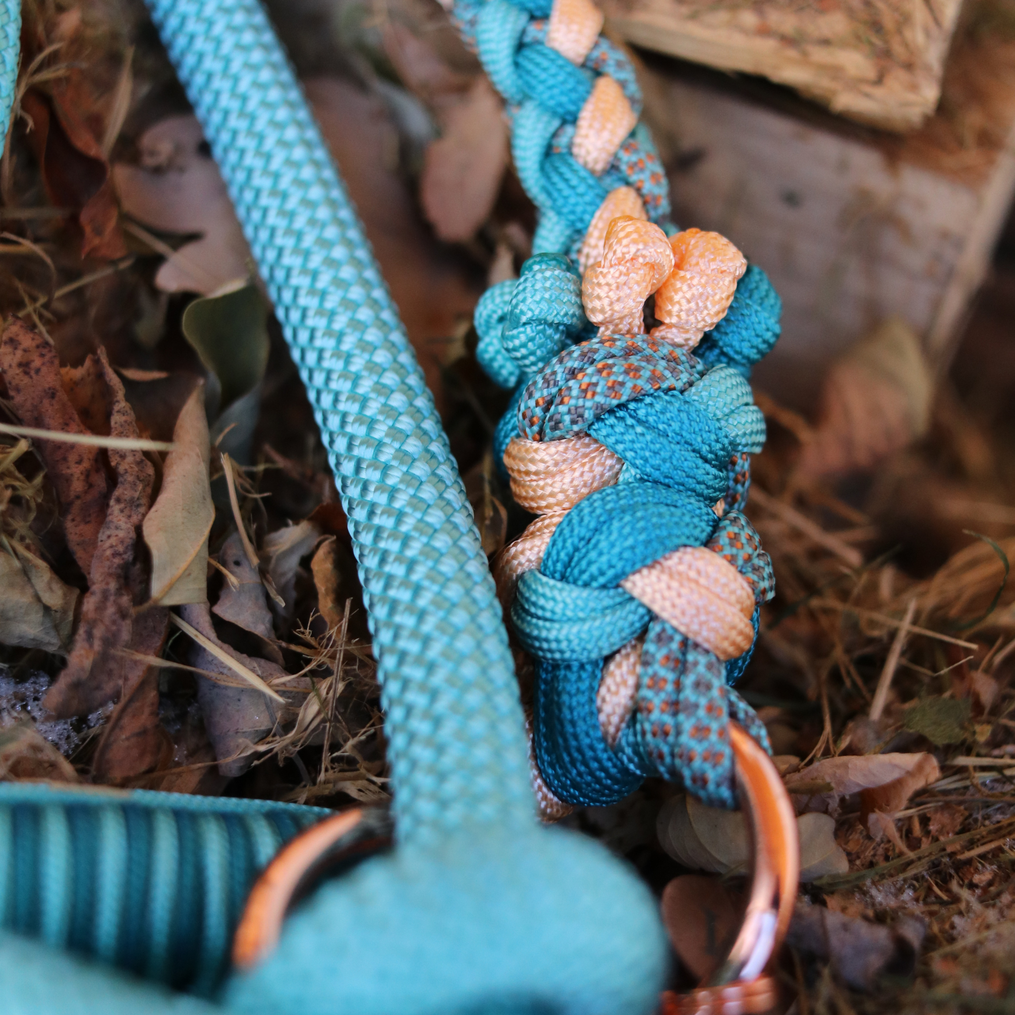 Paracordkombi in Teal und Melone