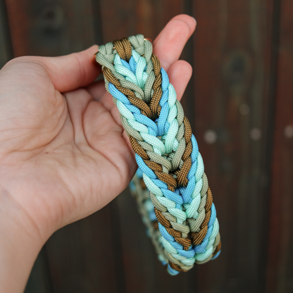 Kombination in Guacamole und Blau 34-39cm HU