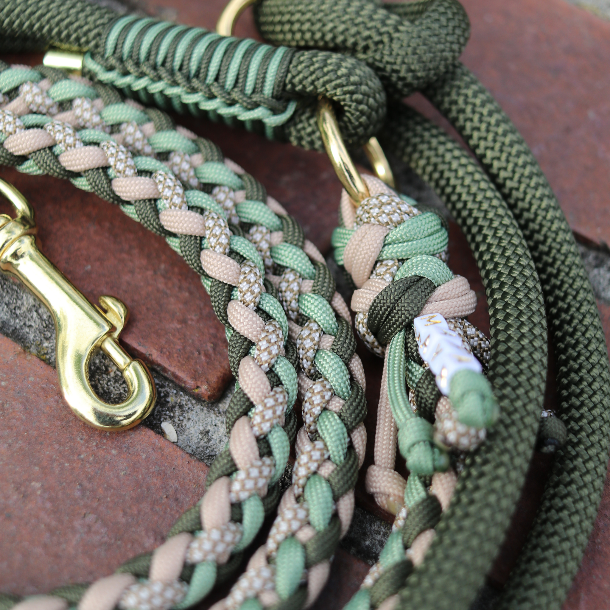 Paracordkombi in Olive und Mocca