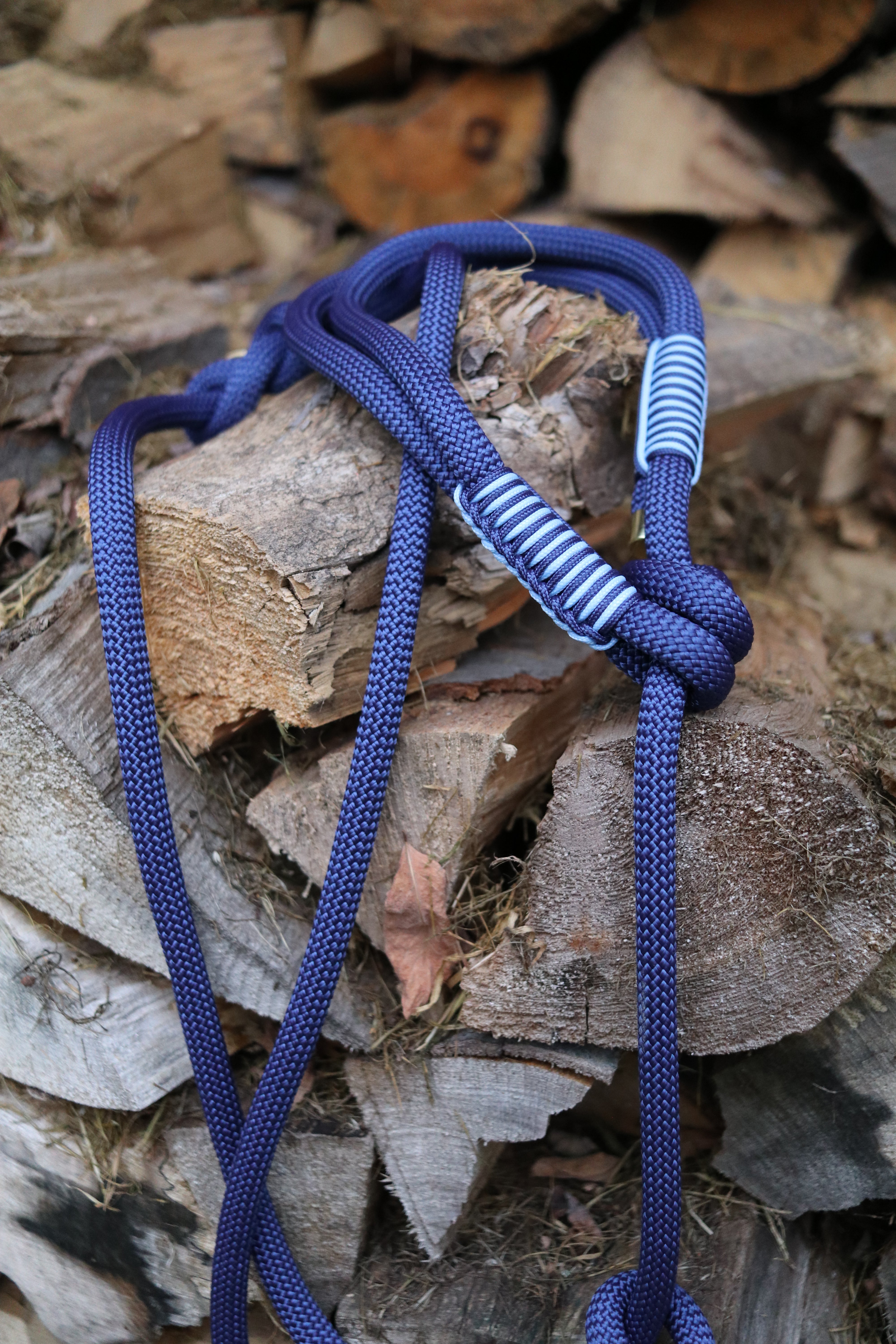 Retrieverleine Indigo mit Polar