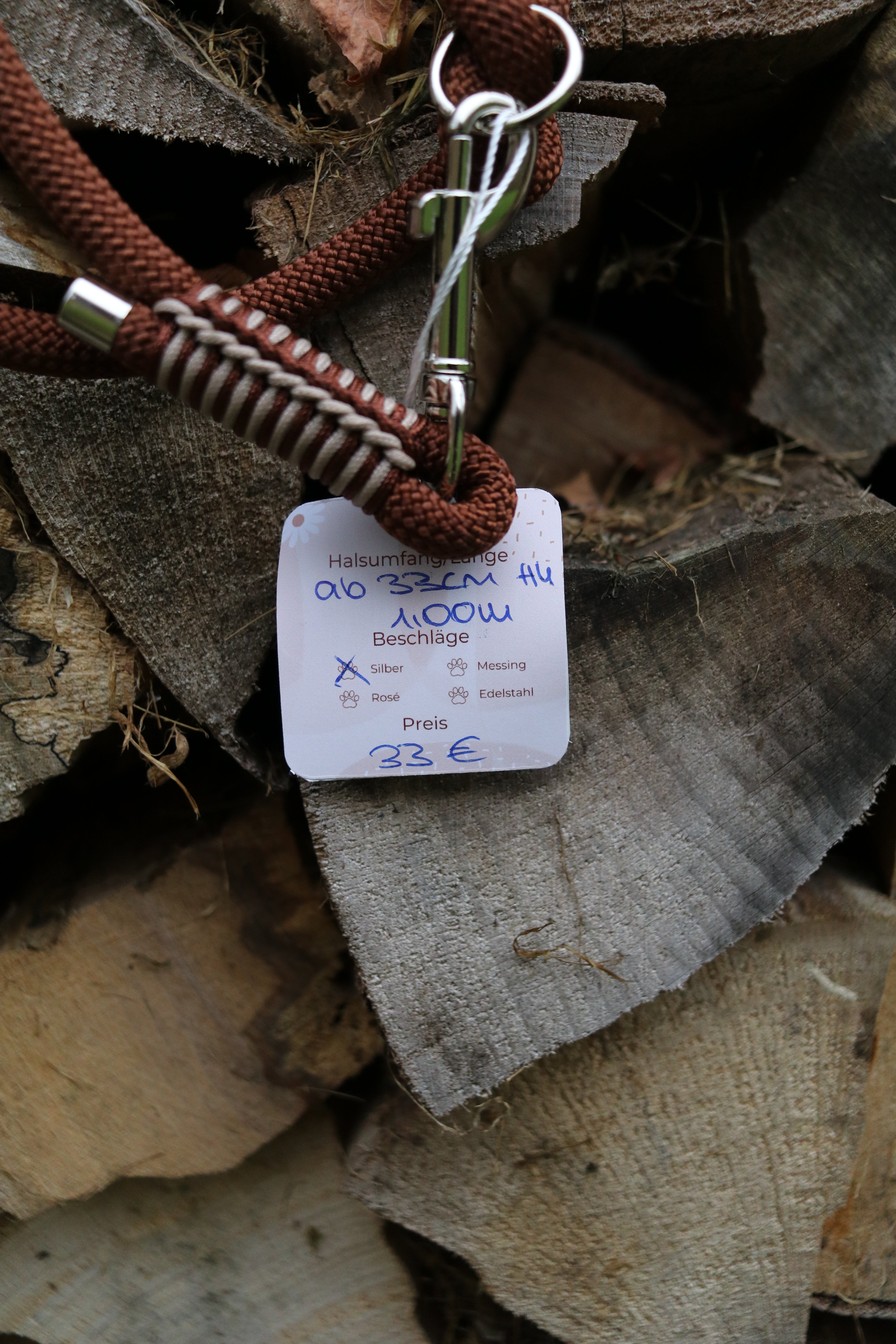 Retrieverleine Schoko und Mocca