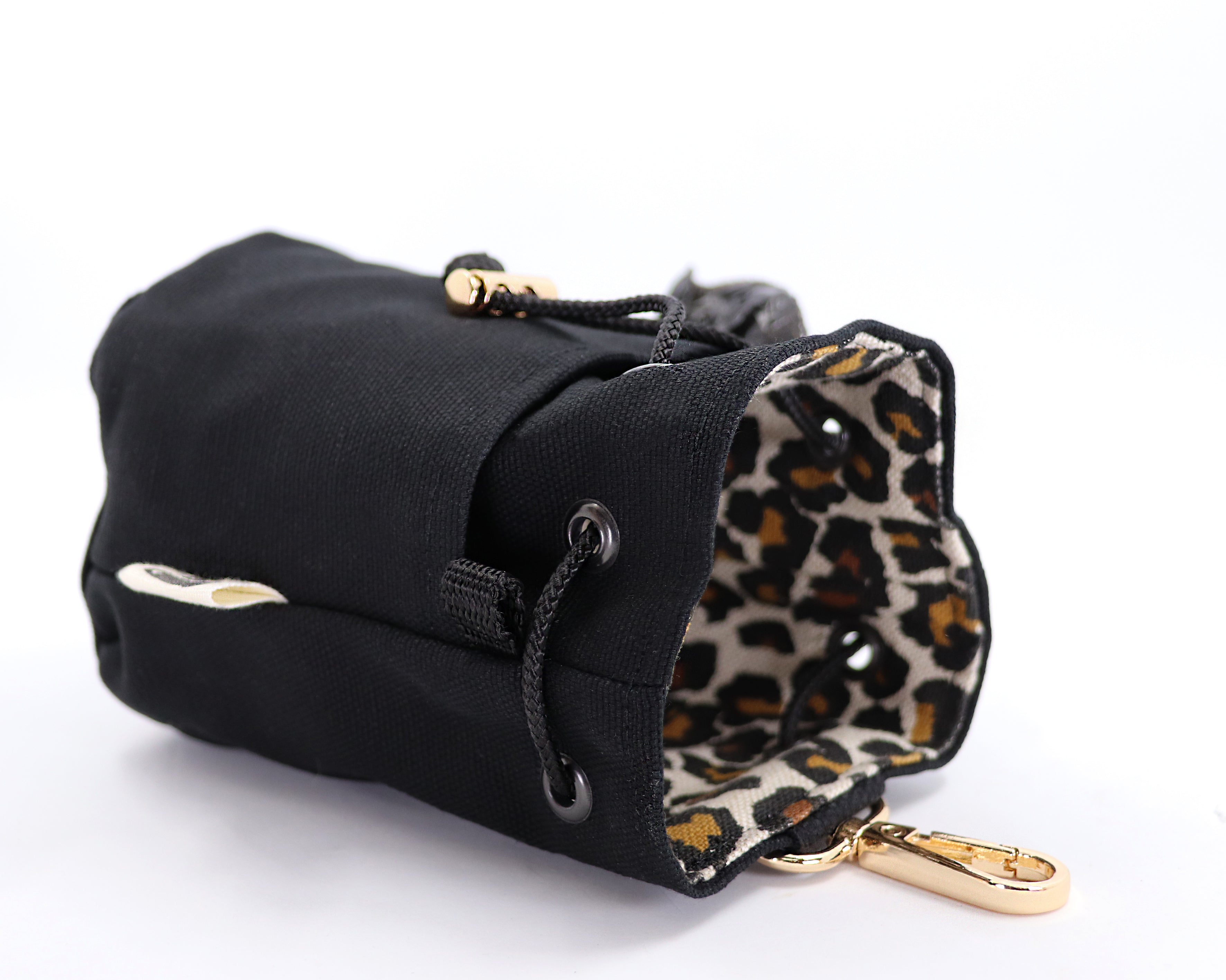 Leckerlibeutel Kaia Leopard Schwarz 2
